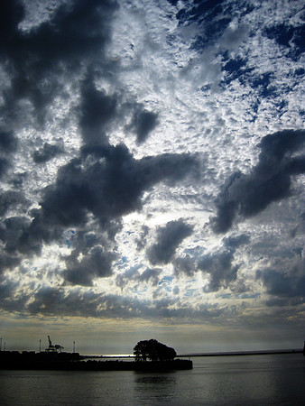 Sunset at Punta del Este, Uruguay