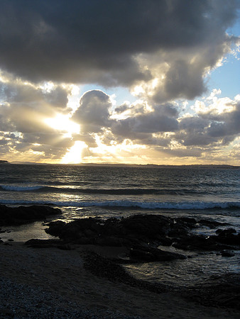 Sunset at Punta del Este, Uruguay