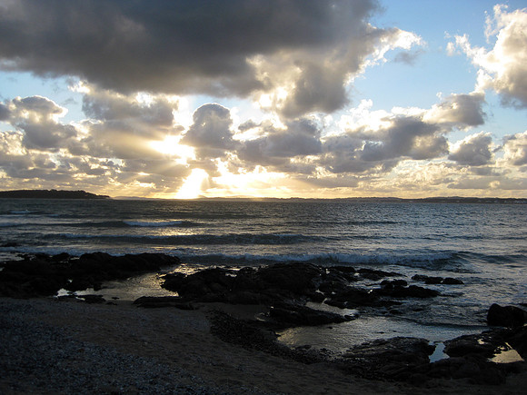 Sunset at Punta del Este, Uruguay